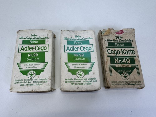 Alte cego kartenspiele ass - 3,