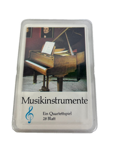 Musikinstrumente quartettspiel - musikinstrumente,