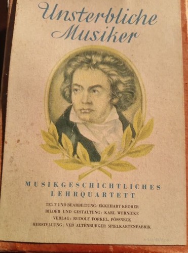 Quartett unsterbliche musiker - quartett, -unsterbliche