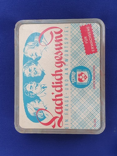 Altes kartenspiel lach dich - lach,