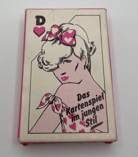 Vintage skat kartenspiel - skat,