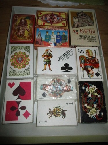 Tolle spielkarten aus russland - tolle,
