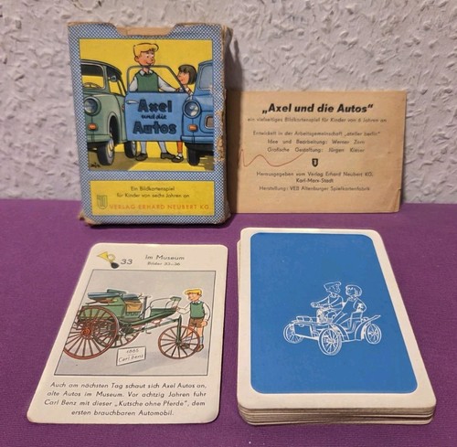 Ddr kartenspiel axel und die - kartenspiel, -axel