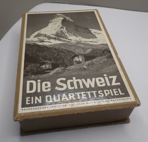 Quartettspiel die schweiz - quartettspiel, "die