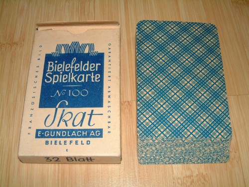 Altes kartenspiel bielefelder - altes,