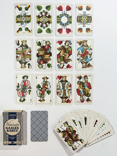 Spielkarten württembergisches - spielkarten,