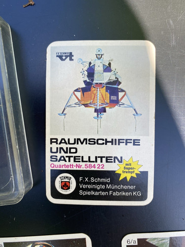 Quartett raumschiffe u - quartett,