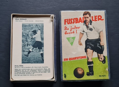 Quartettspiel fussballer die - fussballer,