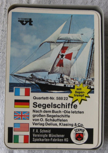 Segelschiffe schmid quartett - schmid,