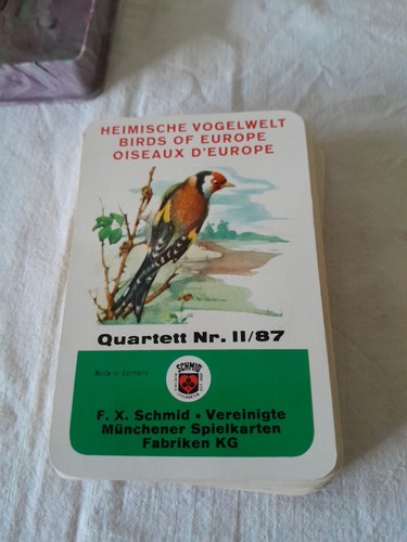 Quartett heimische vogelwelt - quartett,