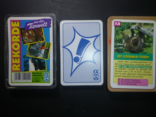 Tierwelt rekorde quartett - tierwelt, *