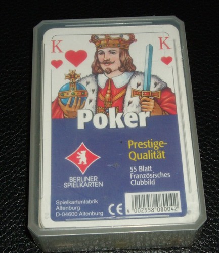 Kartenspiel poker 55 blatt - -,