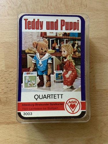 Kartenspiel teddi und - kartenspiel, puppi