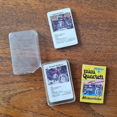 Mini quartett motorräder - mini,