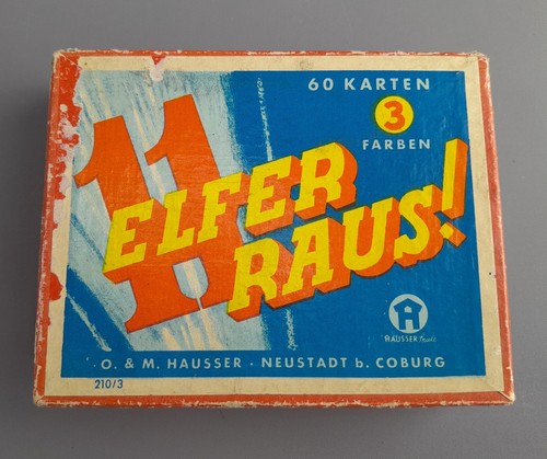 11er raus kartenspiel hausser - 11er-raus,