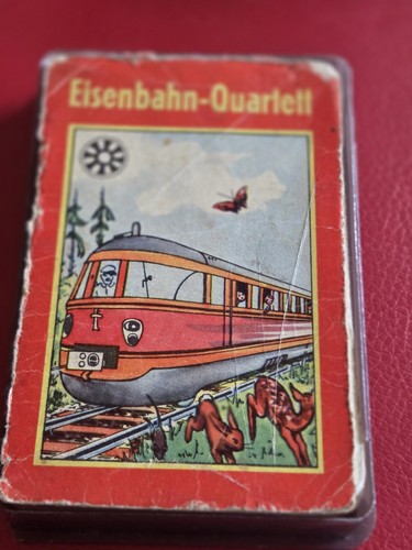 Eisenbahn quartett 50er jahre - quartett, jahre/