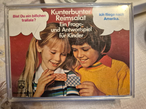 Altes kartenspiel kunterbunter - altes,
