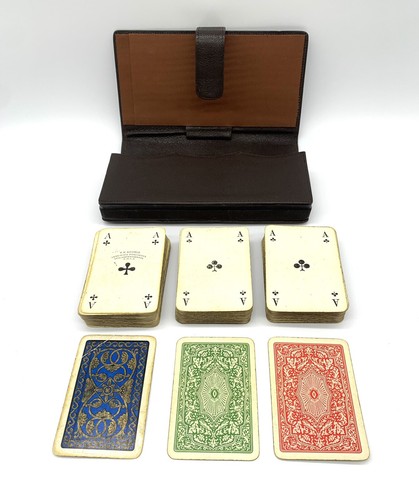 Kartenspiel leder etui - kartenspiel,