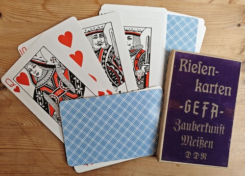Ddr riesen zauberspielkarten - ddr,