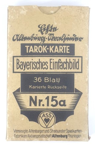 Altenburger tarok spielkarten - altenburger,