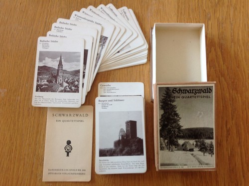Schwarzwald quartettspiel - schwarzwald,