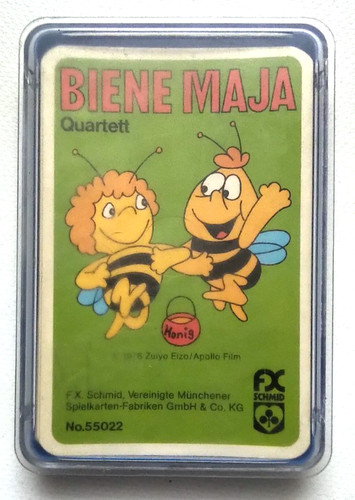 Biene maja quartett - quartett, karten