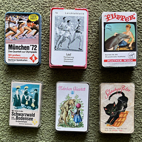 Konvolut quartett spielkarten - konvolut,