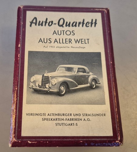 Ass altes auto quartett - ass, ab