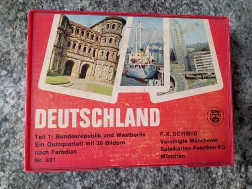 Deutschland quizquartett x - quizquartett, f.x
