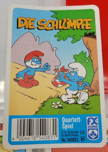 Quartett die schlümpfe - quartett,