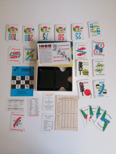 1000 kilometer kartenspiel - 1000,
