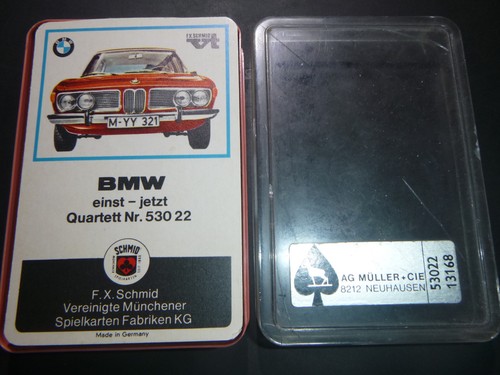 Bmw auto quartett 1969 - auto-quartett, *