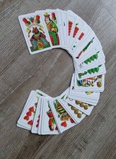 kartenspiele gefertigt nach